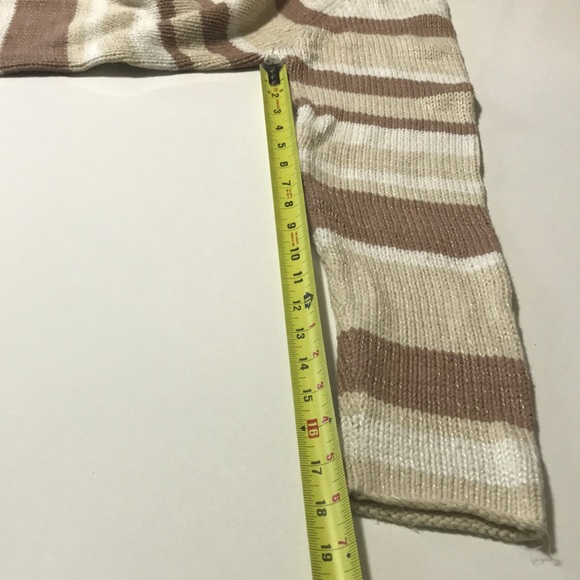 St John’s Bay sweater Size XL Browns and Tans Square Neck - Picture 8 of 11